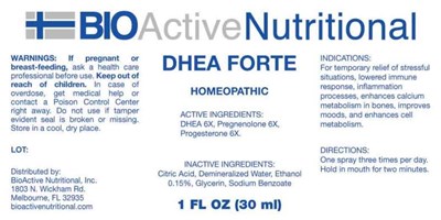 Bani0063 Dhea Forte 12 8 21